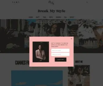 Breakmystyle.com(Break My Style) Screenshot