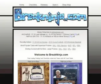 Breakninja.com(A Checklist For Everything) Screenshot