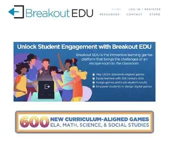 Breakoutedu.com(Breakout EDU) Screenshot