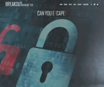 Breakoutmanchester.com(Breakout Manchester) Screenshot
