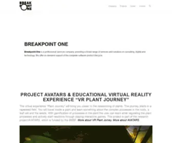 Breakpoint.one(We turn your ideas into reality) Screenshot