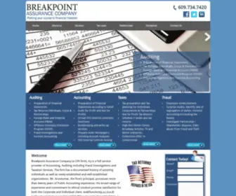 Breakpointassurancecompany.com(Breakpoint Assurance Company) Screenshot