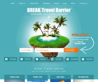 Breakthetravelbarrier.com(BTTB) Screenshot