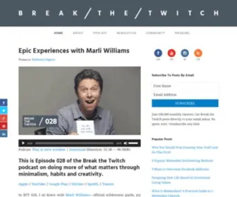 Breakthetwitch.com(Own Your Attention) Screenshot