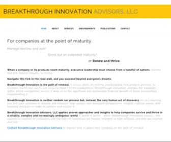 Breakthrough-Innovation-Advisors.com(Breakthrough Innovation Advisors) Screenshot