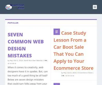 Breakthroughahead.com(Breakthroughahead) Screenshot