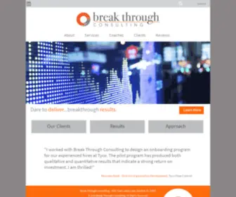 Breakthroughconsulting.com(Break Through Consulting) Screenshot