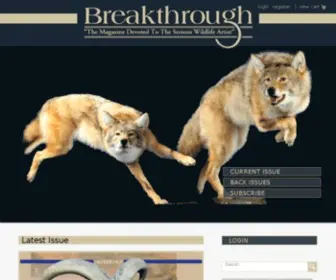 Breakthroughmagazine.com(Breakthrough Magazine) Screenshot