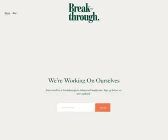 Breakthroughtherapy.co(Breakthrough Therapy) Screenshot