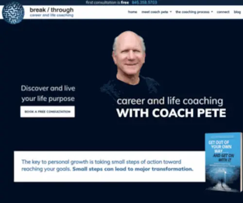 Breakthroughwithcoachpete.com(Life Coaching) Screenshot