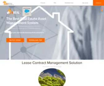 Brealestate.co.uk(CRM Software for Real Estate Management) Screenshot