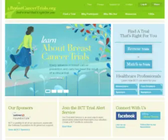 Breastcancertrials.org(Breastcancertrials) Screenshot