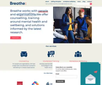 Breathe-UK.com(Breathe UK) Screenshot