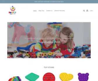 Breatheasytoys.com(Create an Ecommerce Website and Sell Online) Screenshot