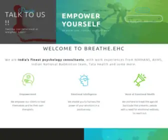 Breatheehc.com(Emotional Health Care) Screenshot