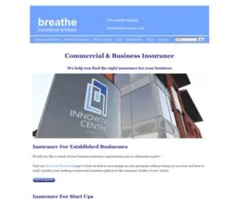 Breatheinsurance.co.uk(Breathe Insurance Brokers) Screenshot