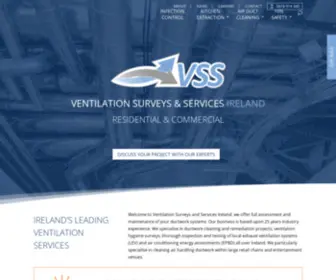 Breathevss.ie(Ventilation Ireland) Screenshot