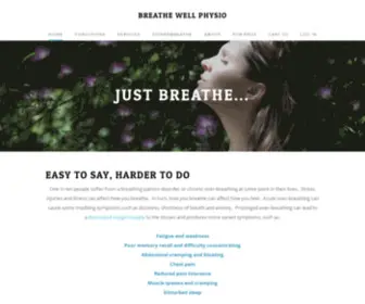 Breathewellphysio.com(BREATHE WELL PHYSIO) Screenshot