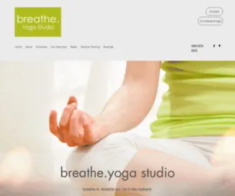 Breatheyogastudioatlanta.com(Breathe.yoga studio) Screenshot