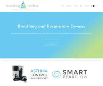 Breathingandmedical.co.nz(Breathing & Medical) Screenshot