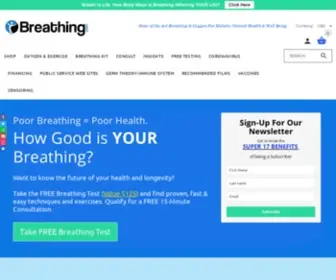 Breathing.com(Breathing Tips) Screenshot