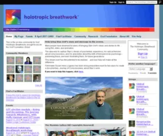 Breathwork.com(Holotropic Breathwork) Screenshot