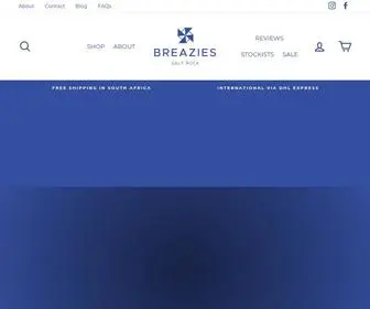 Breazies.com(Swim Shorts) Screenshot