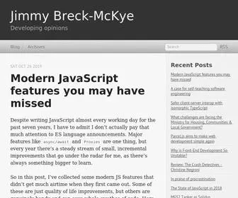 Breck-MCkye.com(Jimmy Breck) Screenshot