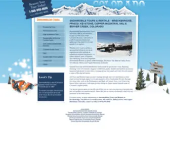 Breckenridgesnowmobiling.com(Breckenridge Snowmobiling) Screenshot