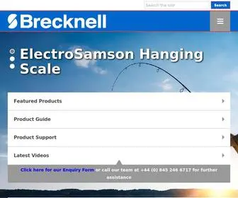 Brecknellscales.co.uk(Brecknell UK) Screenshot