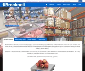 Brecknellscales.com(Brecknell USA) Screenshot