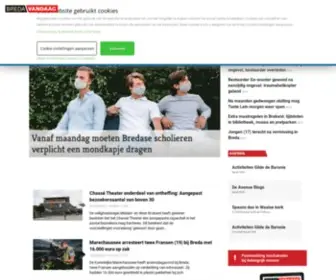 Bredavandaag.nl(Hét nieuws uit Breda) Screenshot