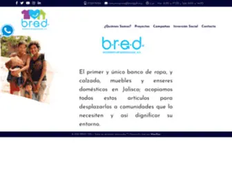 Bredgdl.org(BRED) Screenshot