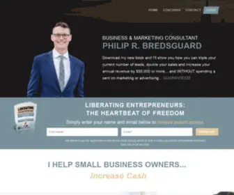 Bredsguardinstitute.com(Liberating Entrepreneurs) Screenshot