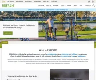 Breeam.com(BRE Group) Screenshot