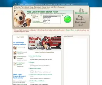 Breeders.net(Dog Breeders with puppies for sale in the U.S) Screenshot