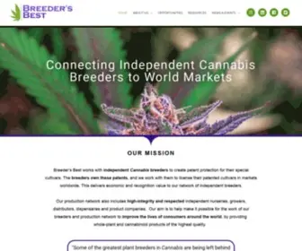 Breedersbest.com(Breeder's Best) Screenshot