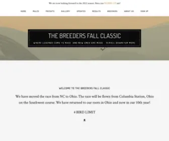 Breedersfallclassic.com(Where Legends Come To Race) Screenshot