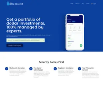 Breenvest.com(Enjoy real benefits and rewards on Investment) Screenshot