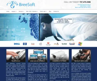 Breesoft.com(Your Information Technology Partner) Screenshot