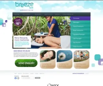 Breeze-Spa.com(Breeze Spa) Screenshot