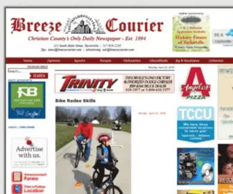 Breezecourier.com(The Breeze) Screenshot