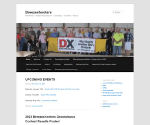 Breezeshooters.net(Pittsburgh) Screenshot