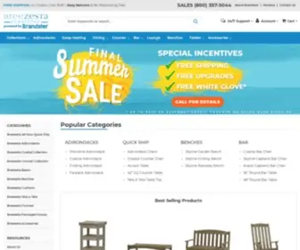 Breezestadirect.com(Outdoor furniture) Screenshot