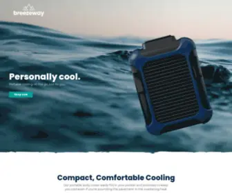 Breezewaygear.com(Portable Cooler) Screenshot