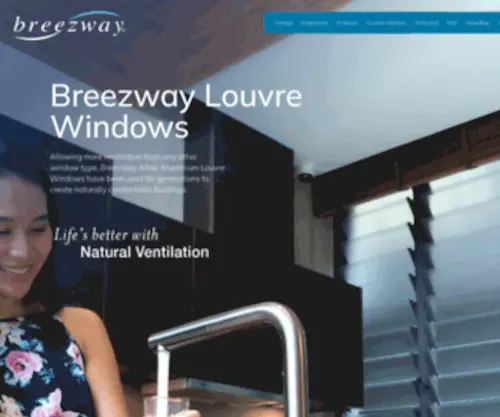 Breezway.com.ph(Breezway Louvre Windows) Screenshot