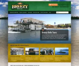 Breezybelle.com(Enjoy a paddle boat tour on Pelican Lake near Brainerd) Screenshot