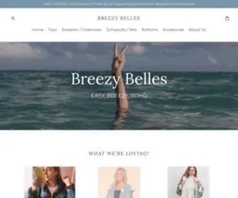 Breezybelles.com(Breezy Belles) Screenshot