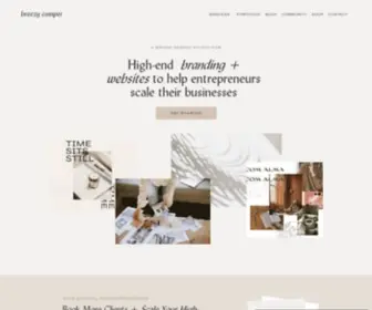 Breezycamper.com(Breezy Camper Design Studio) Screenshot
