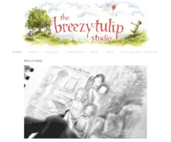 Breezytulip.com(The Breezy Tulip Studio) Screenshot